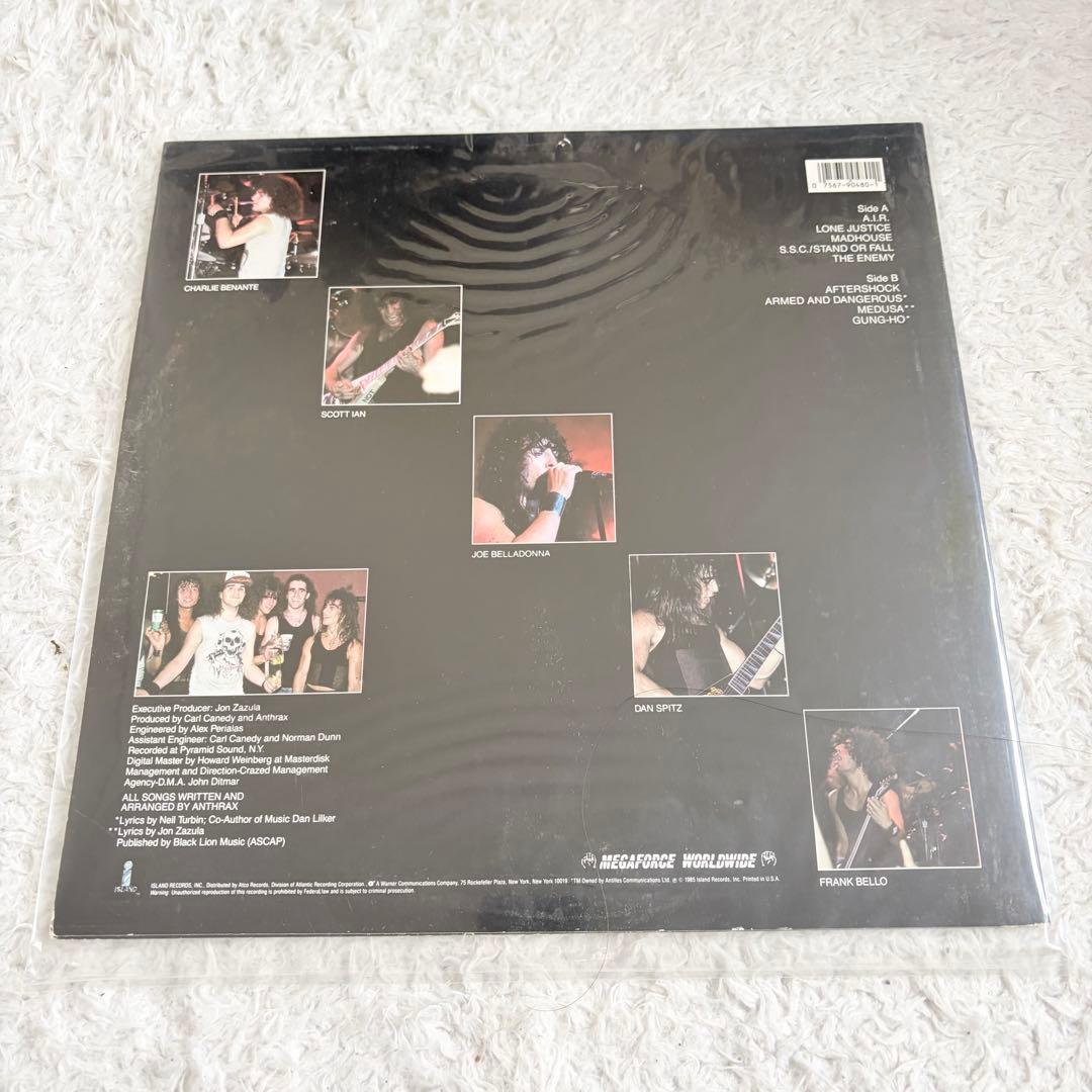 ANTHRAX SPREADING THE DISEASE レコード