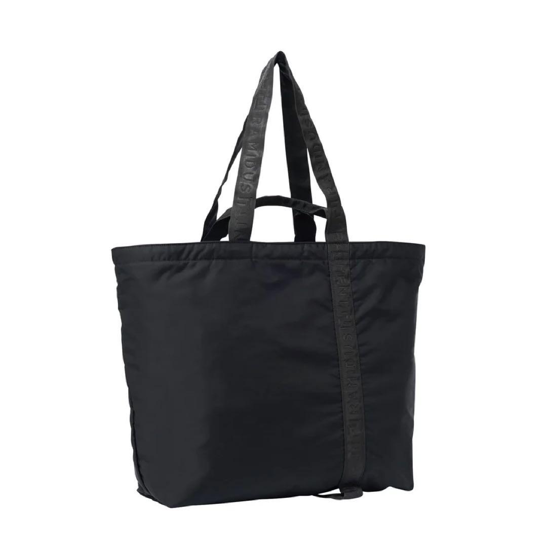 バッグ RAMIDUS TOTE BAG (L) BLACK BEAUTY