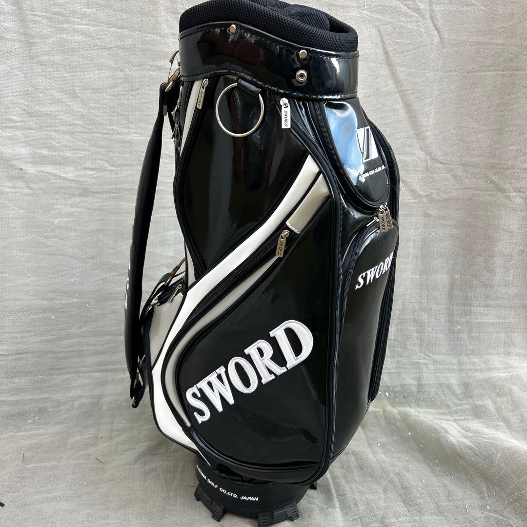 SWORD ゴルフバッグ キャディーバッグ 黒