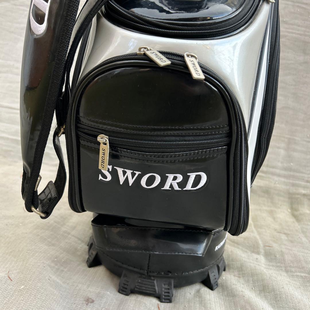SWORD ゴルフバッグ キャディーバッグ 黒