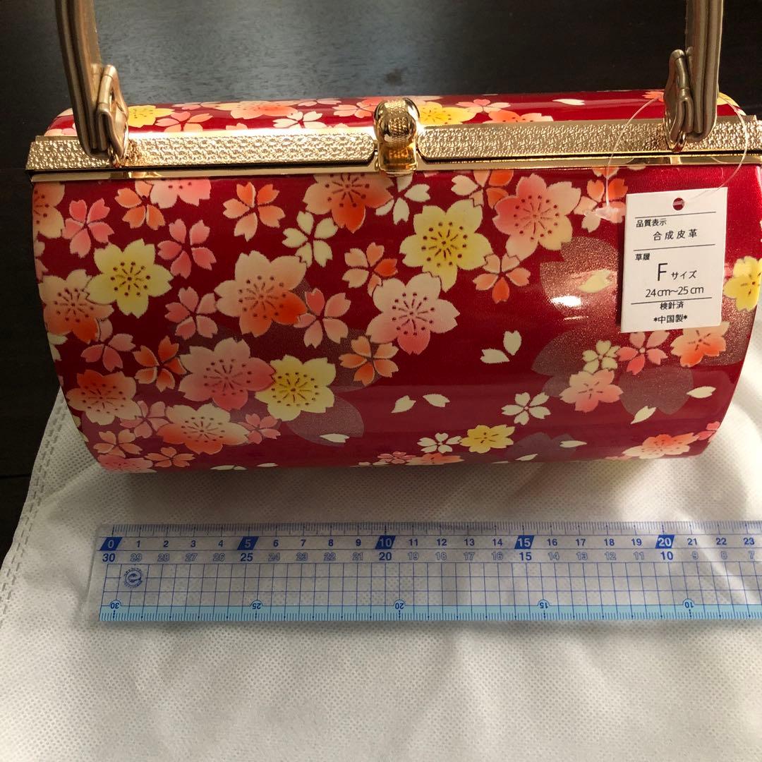 成人式　草履バッグセット　新品未使用　振袖草履　振袖バッグ
