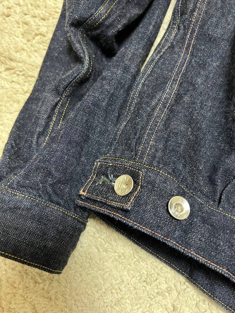 ジャケット・アウター atlast&co DENIM JACKET 215J size42
