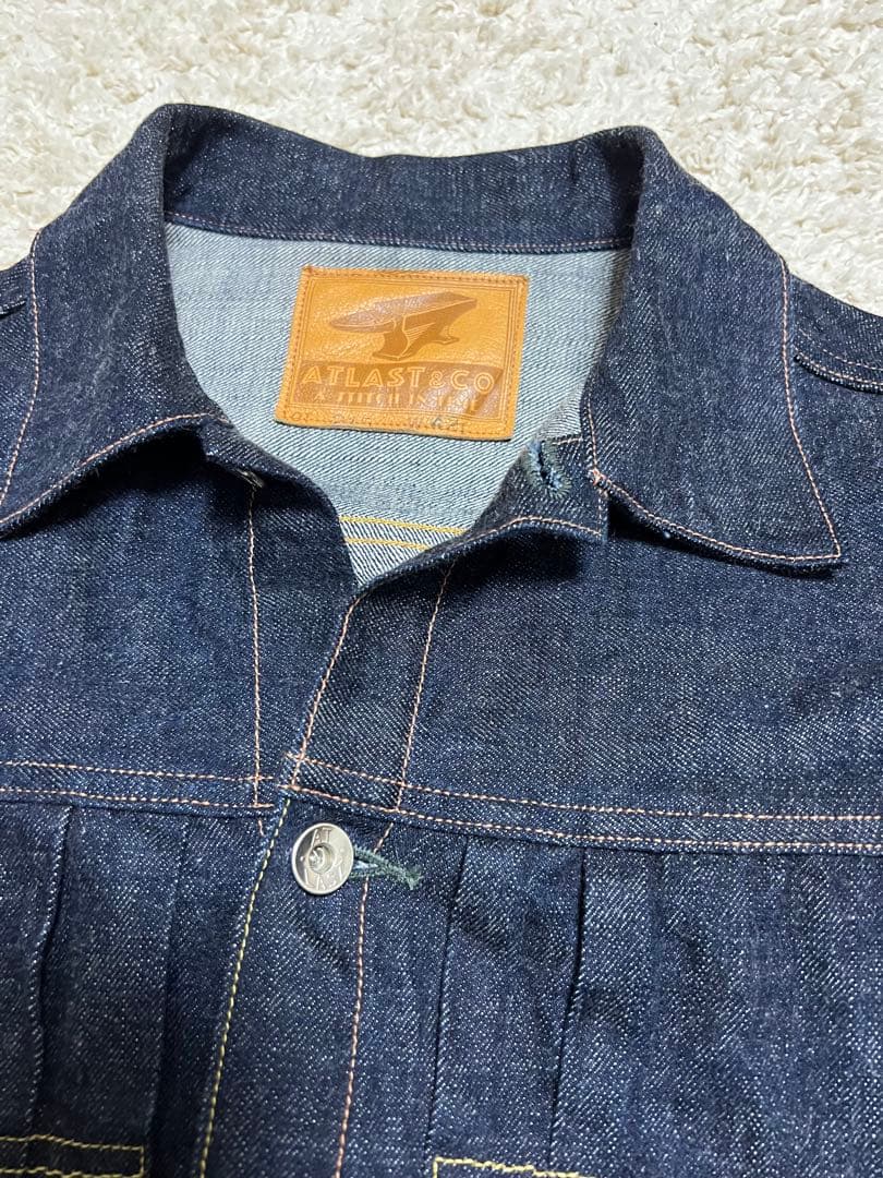 ジャケット・アウター atlast&co DENIM JACKET 215J size42