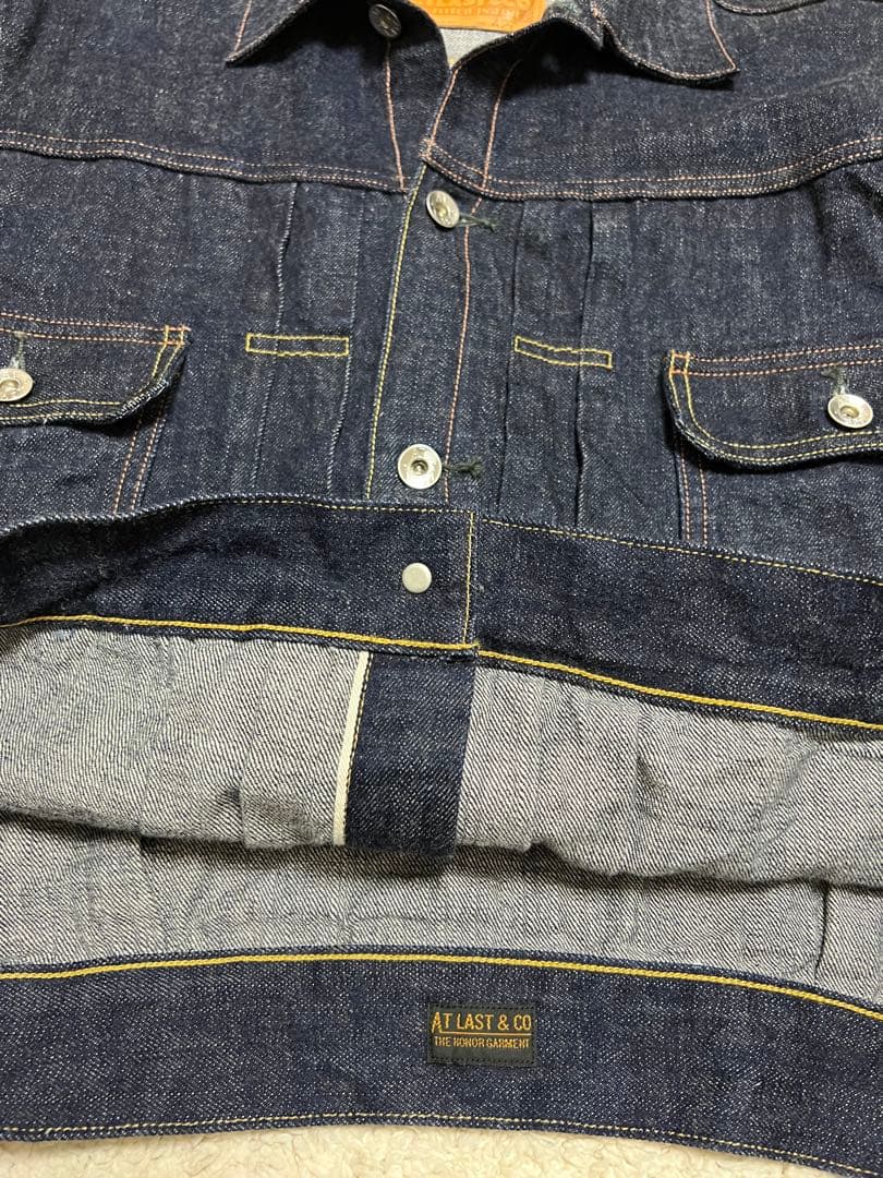 ジャケット・アウター atlast&co DENIM JACKET 215J size42