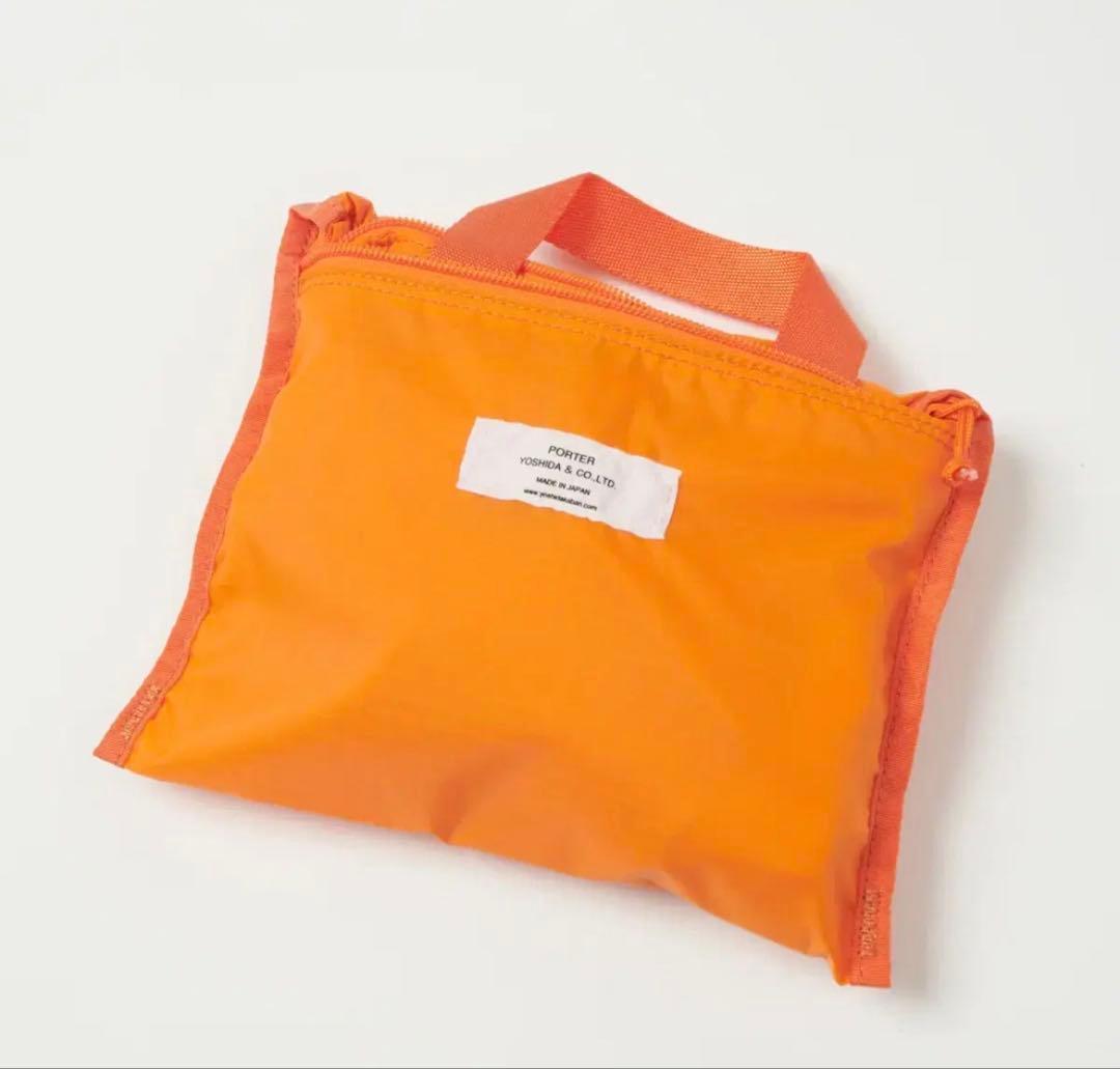 吉田PORTER 2WAY ヘルメットバッグ オレンジ 別注 未使用新品
