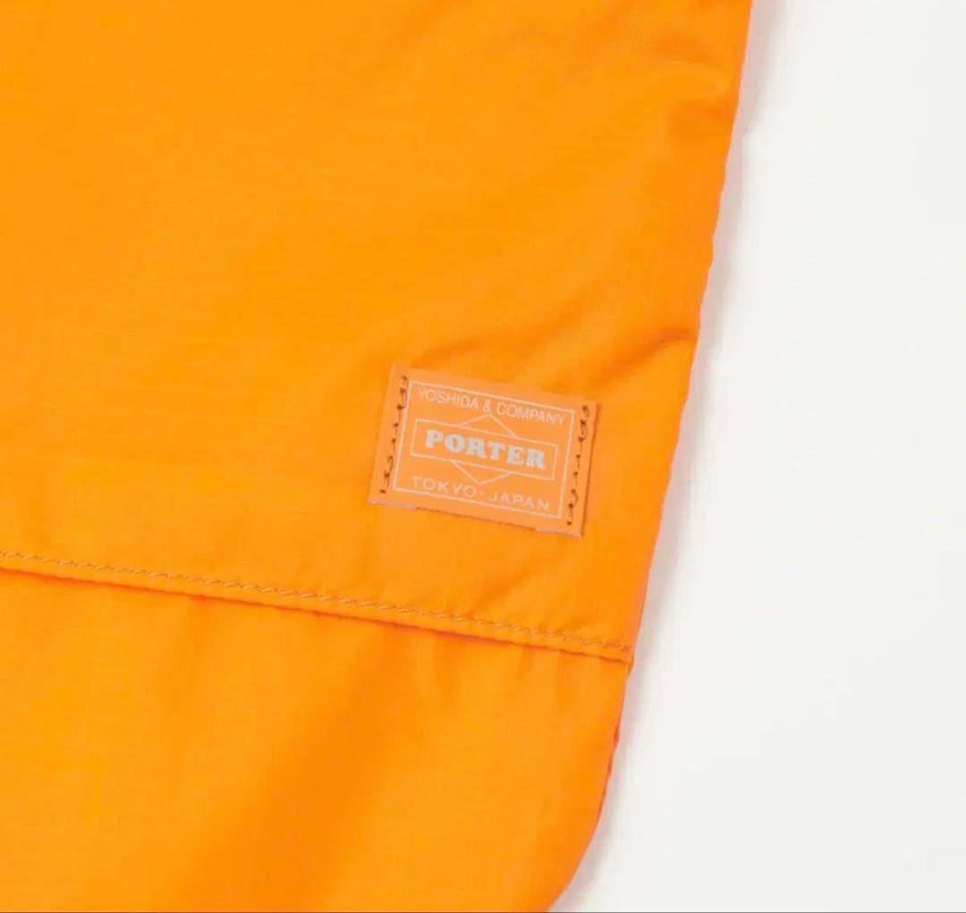 吉田PORTER 2WAY ヘルメットバッグ オレンジ 別注 未使用新品