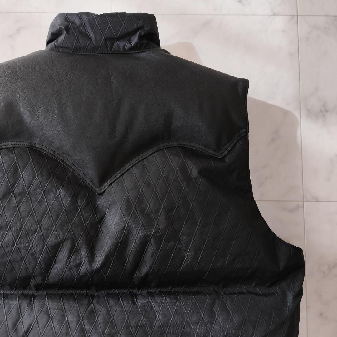 ロッキーマウンテンフェザーベッド ダウンベスト 42XL ブラック ビームス別注