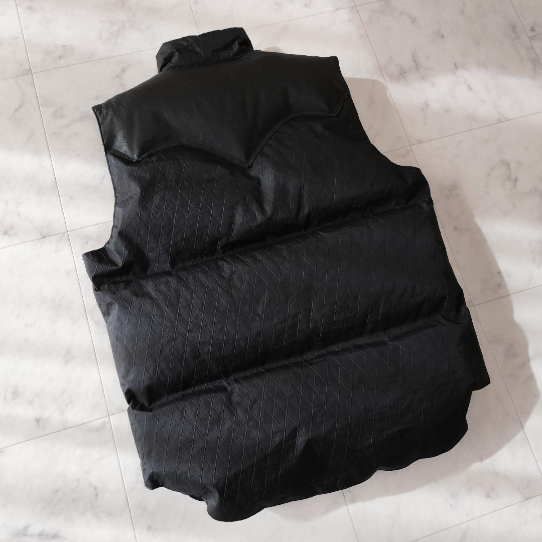 ロッキーマウンテンフェザーベッド ダウンベスト 42XL ブラック ビームス別注