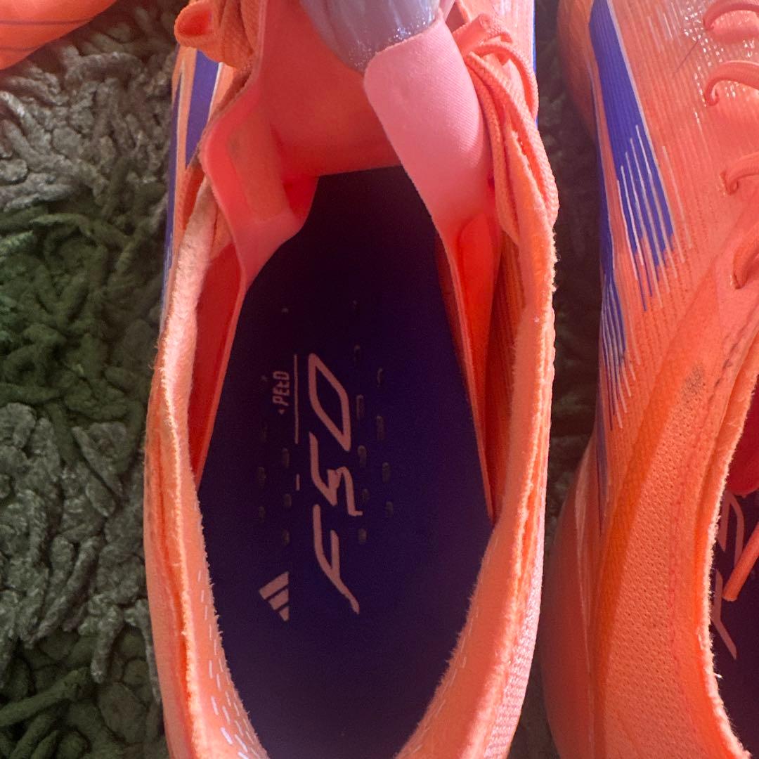 adidas F50 サッカーシューズ オレンジ/ブルーSG