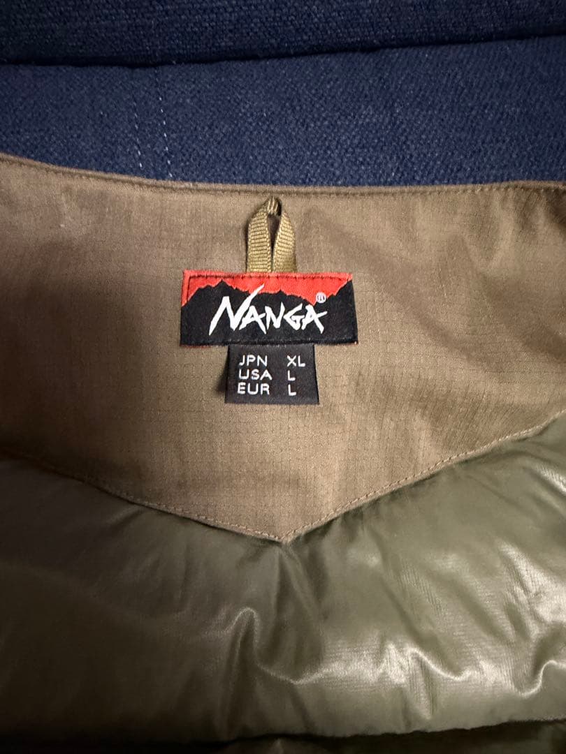 NANGA ナンガ HINOC RIPSTOP INNER DOWN VEST