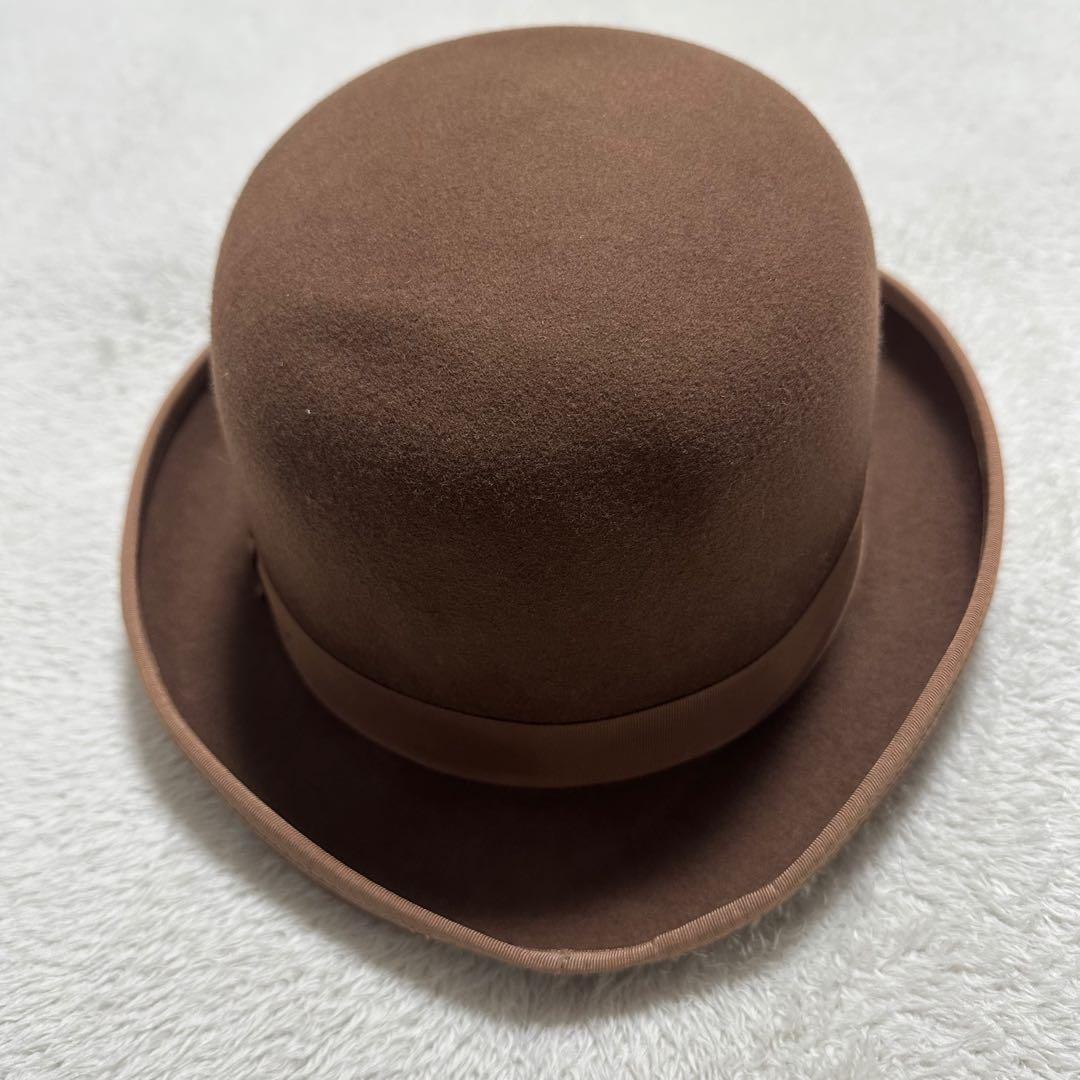 美品　NEWYORK HAT ニューヨークハット　ボーラーハット　XXLサイズ