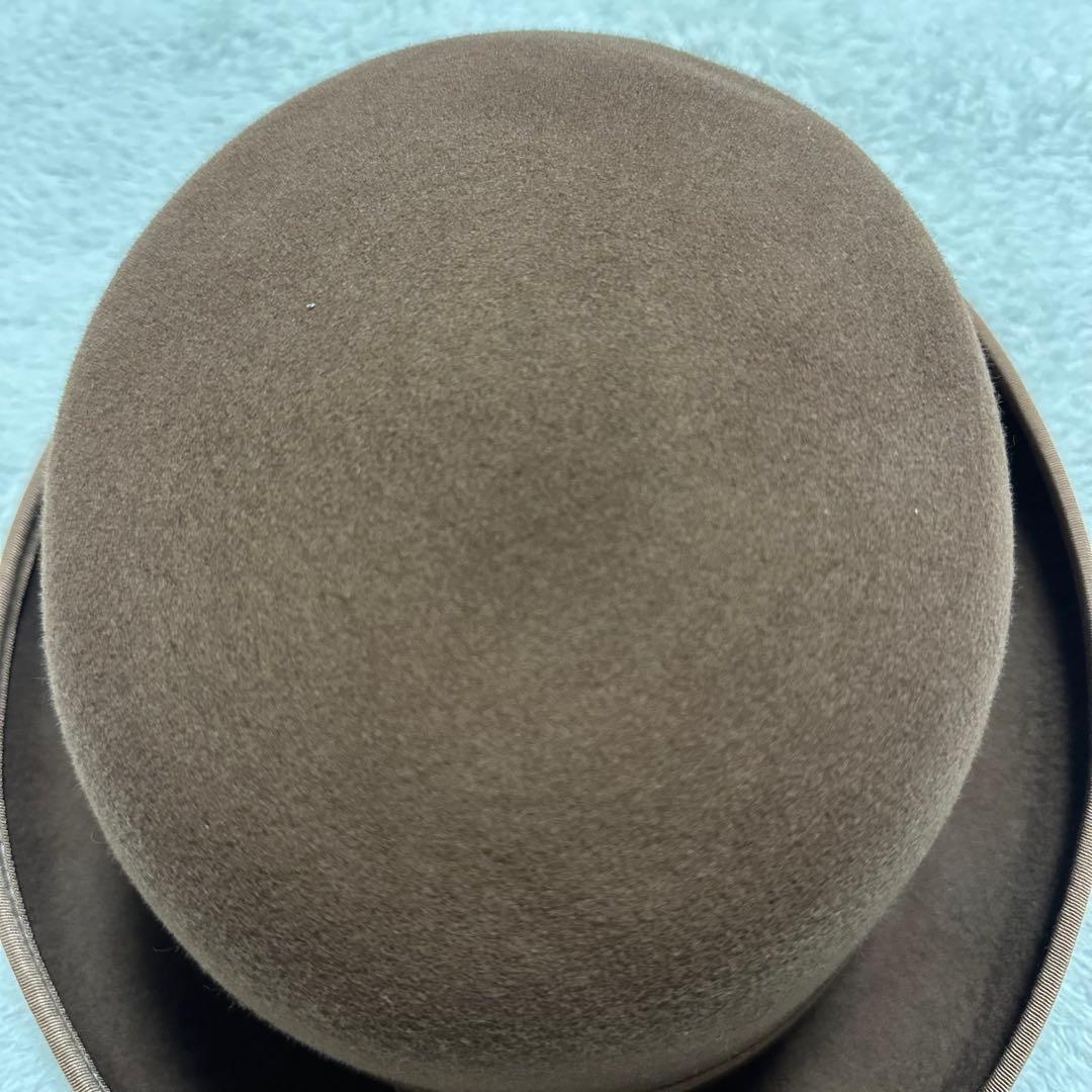 美品　NEWYORK HAT ニューヨークハット　ボーラーハット　XXLサイズ