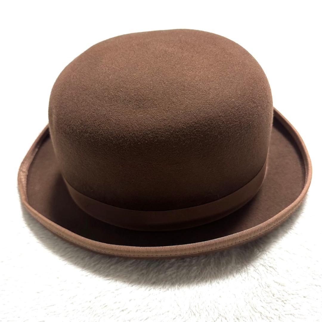 美品　NEWYORK HAT ニューヨークハット　ボーラーハット　XXLサイズ