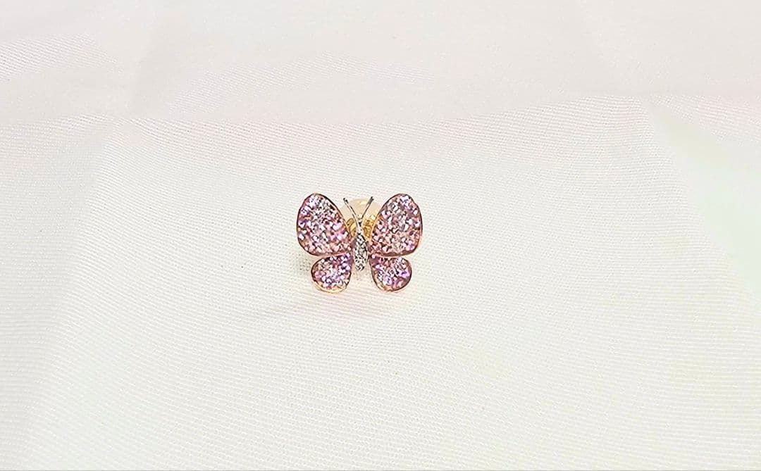 【未使用】ミオ ハルタカ　ちょうちょピアス