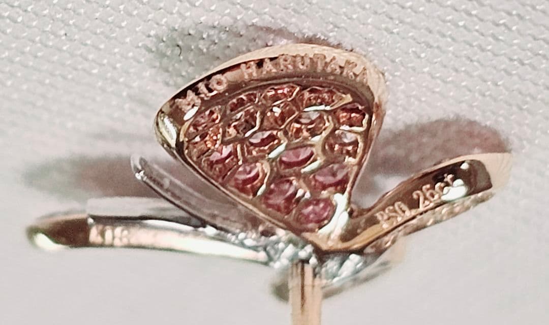 【未使用】ミオ ハルタカ　ちょうちょピアス