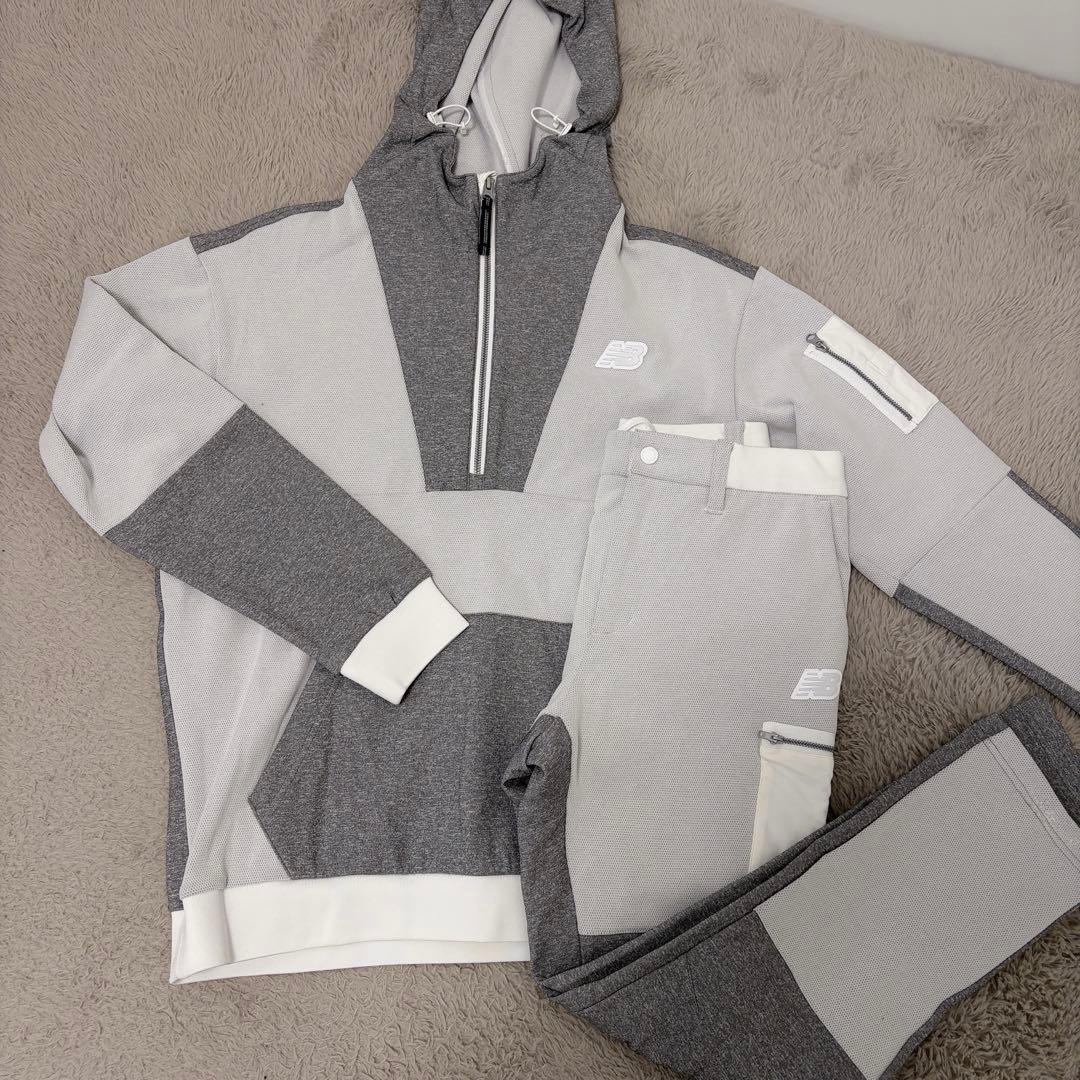 【かぐら】new balance golf メンズ セットアップ メッシュ