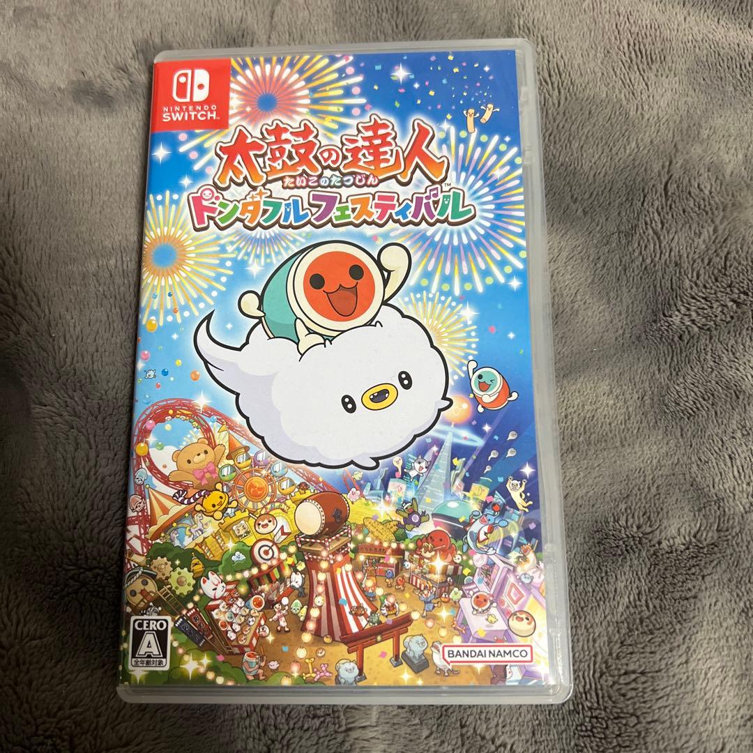 太鼓の達人ドンダブルフェスティバル＋太鼓コントローラー※付属バチなし