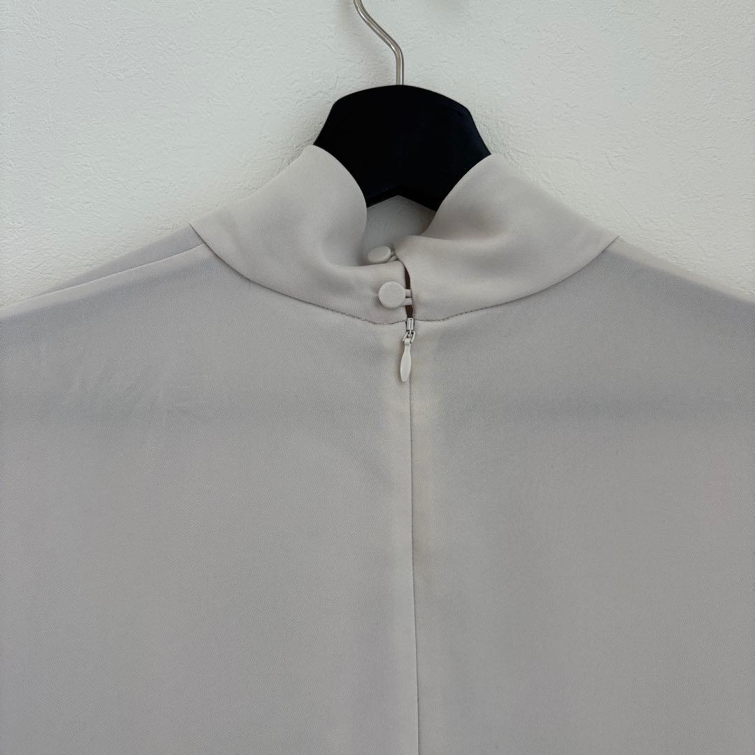 【美品】セオリーリュクス ボウタイ風ブラウス　３８サイズ