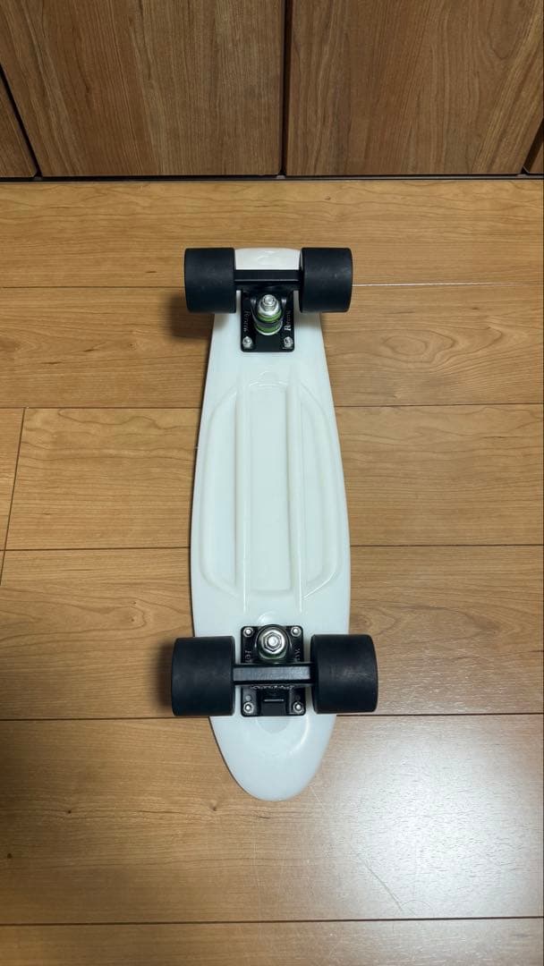 【美品】penny ペニースケートボード 22インチ 白