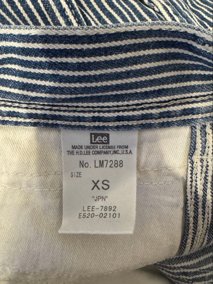 Lee ヒッコリー柄 パンツ XS