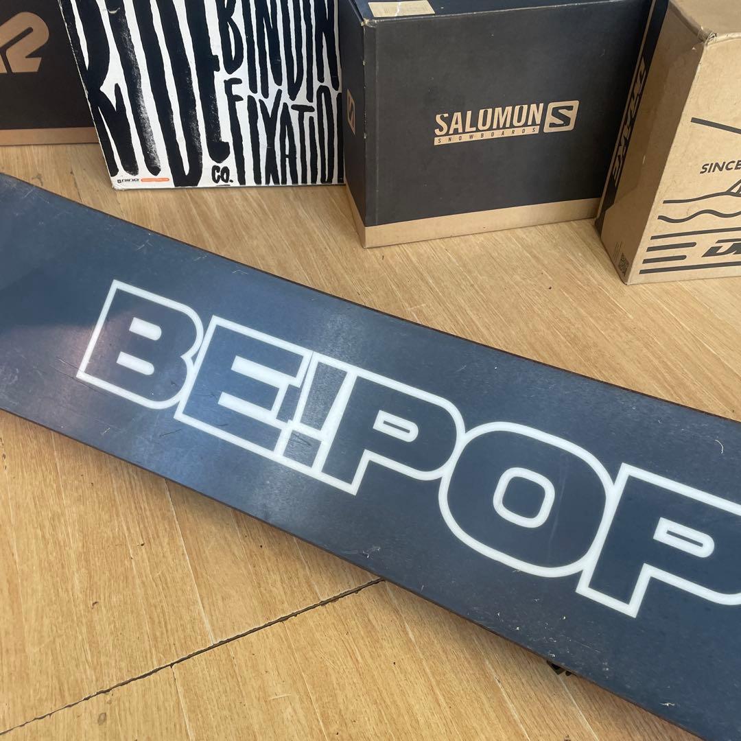 BEPOP×ZUMA　キッズスノーボードセット　未使用バイン付3点セット