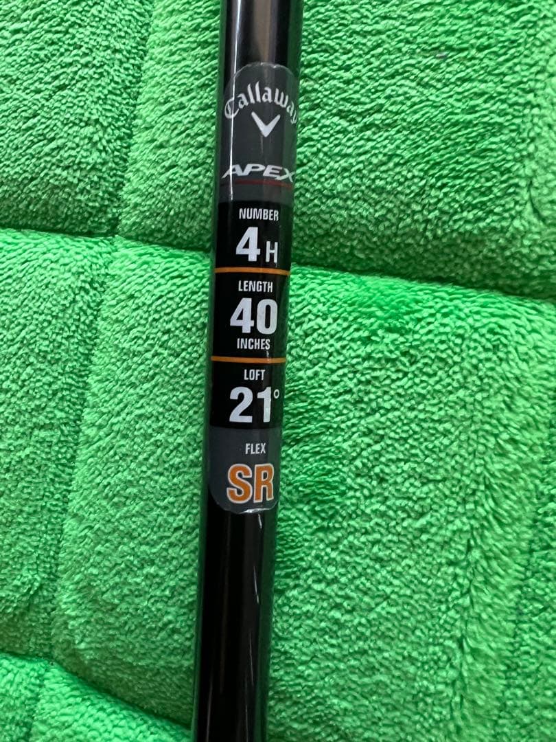Callaway APEX ユーティリティ 4番21° 2021モデル