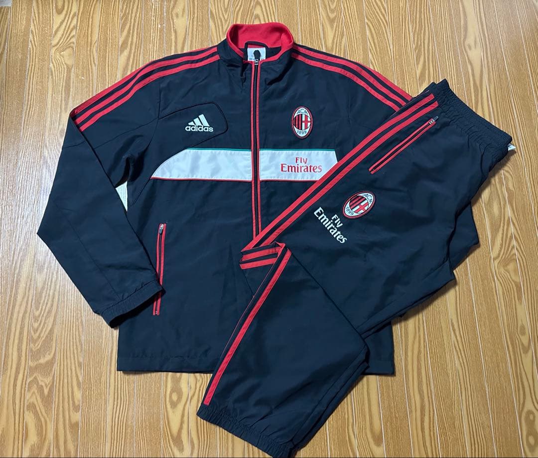 き*う様 adidas 2012-13 ACミラン トラックジャケットセットアッ