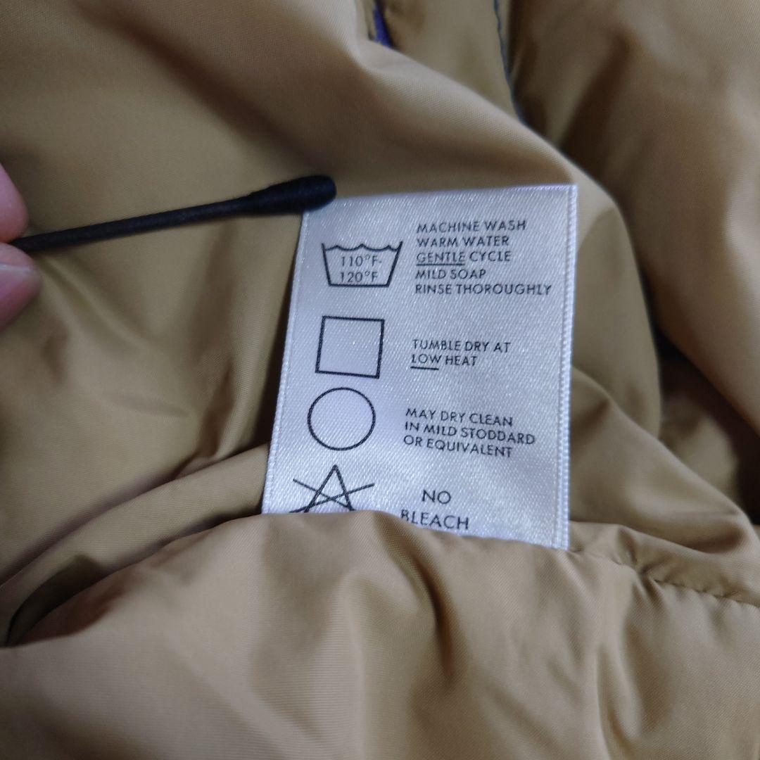 70s 80s THE NORTH FACE ダウンベスト 茶タグ　S