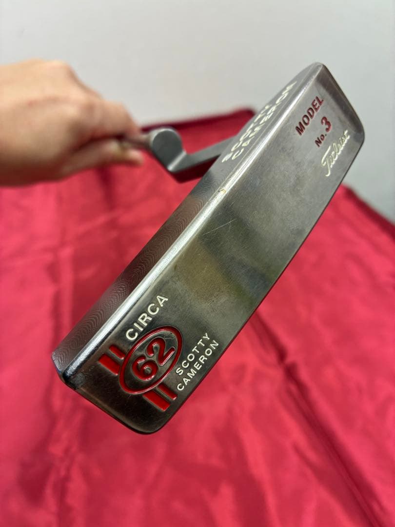 名器　スコッティキャメロン サーカ62 No.3 チャコールミストメッキ仕様