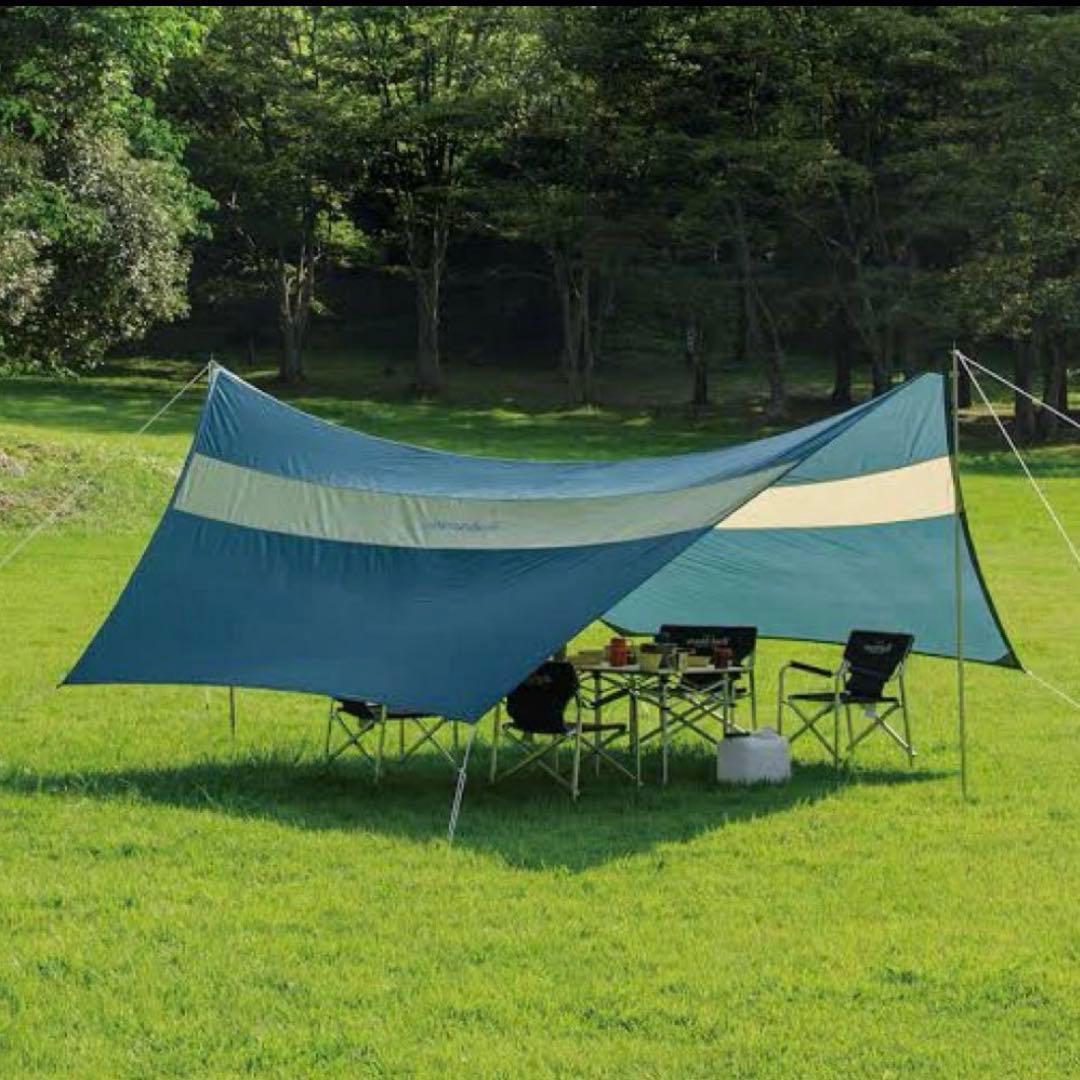 mont-bell BIG TARP HEXAGON ダークブルー
