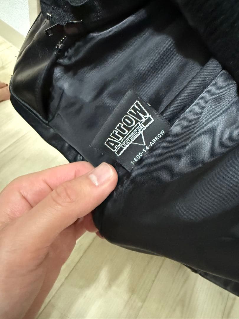 schott leather jacket サイズ36