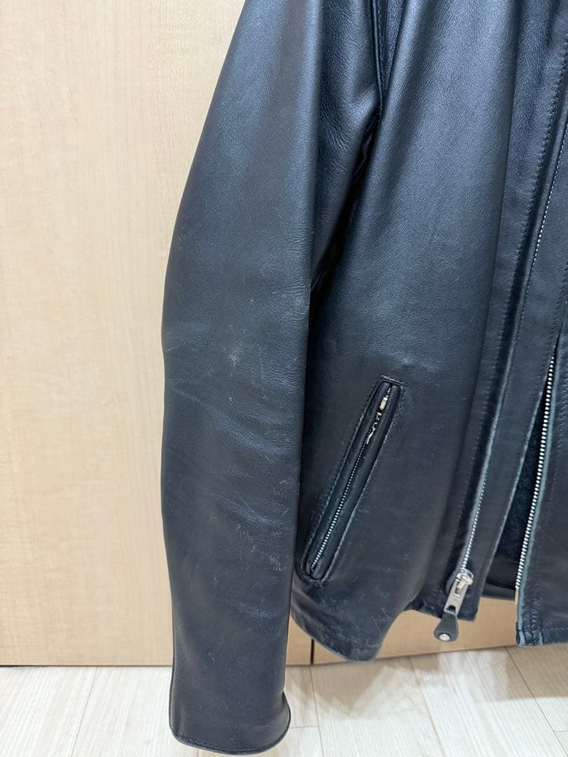 schott leather jacket サイズ36