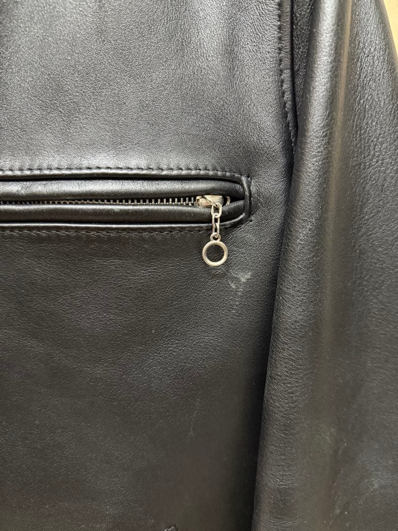 schott leather jacket サイズ36