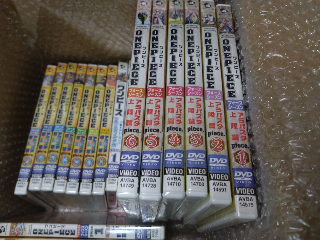 ワンピース　DVD　31本　未開封　アニメ