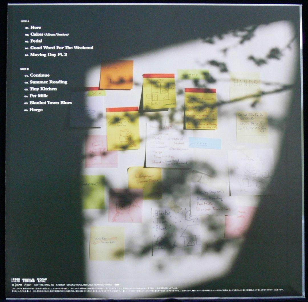 未使用品 アナログレコード LP　comings　MOVING DAYS