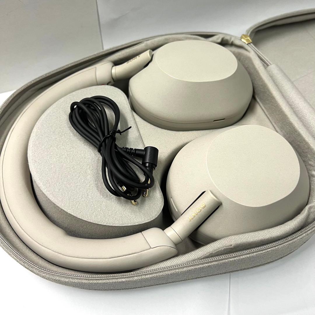 SONY WH-1000XM5 ヘッドフォン プラチナシルバー