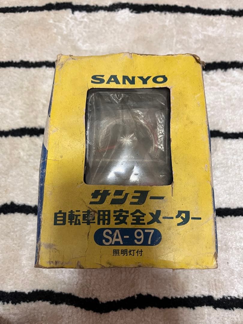 昭和レトロ！三洋電機（SANYO）製の自転車用スピードメーター