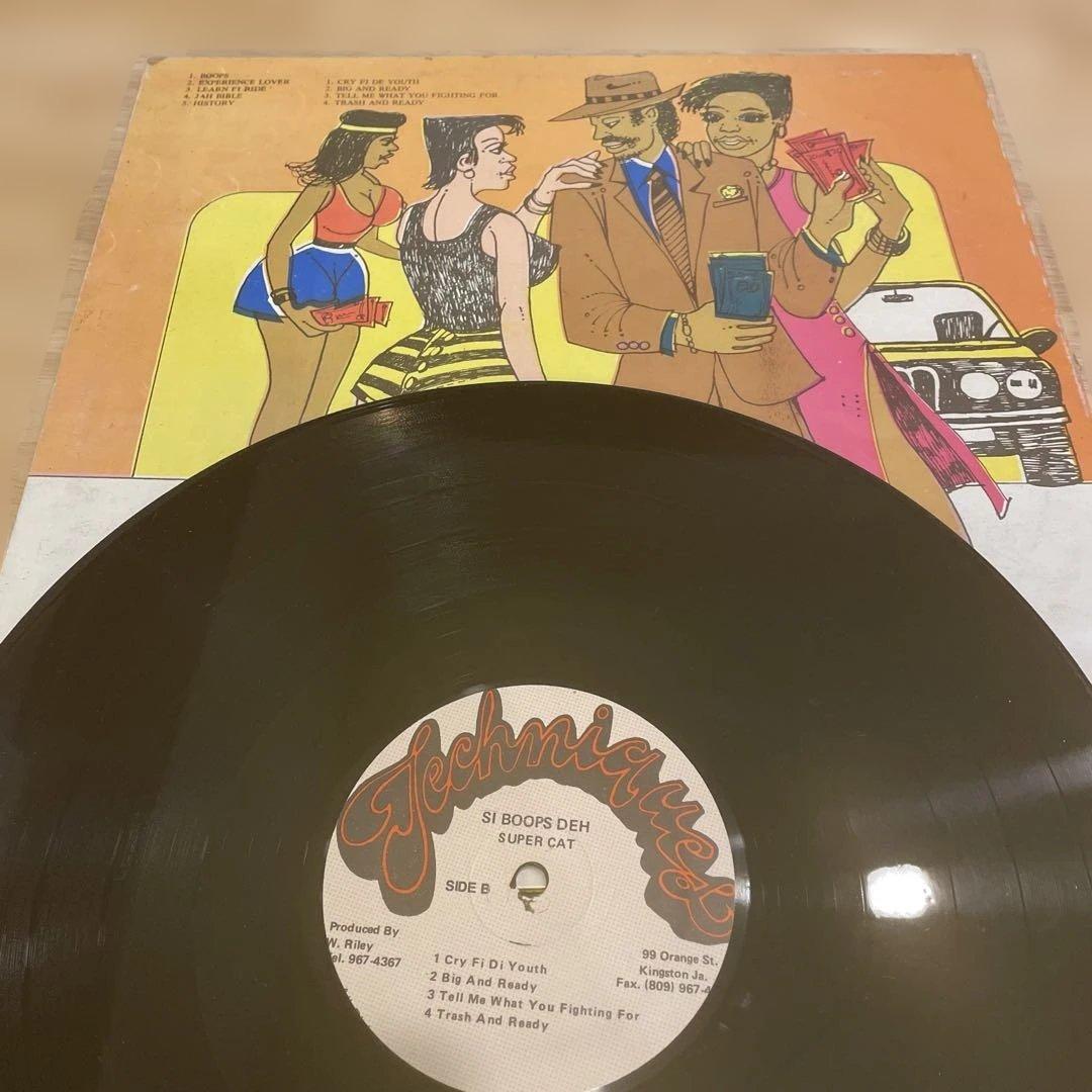 Super Cat Sleng Teng等レゲェレコード4枚セット