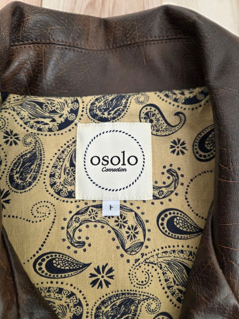 yume　レザージャケット　osolo 美品