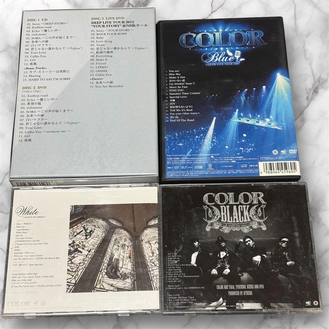 COLOR DEEP DVD CD ベストアルバム　セット売り