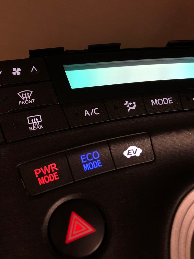 ZVW30 プリウス　前期　エアコンパネル　シフトパネル LED打ち替え済み l