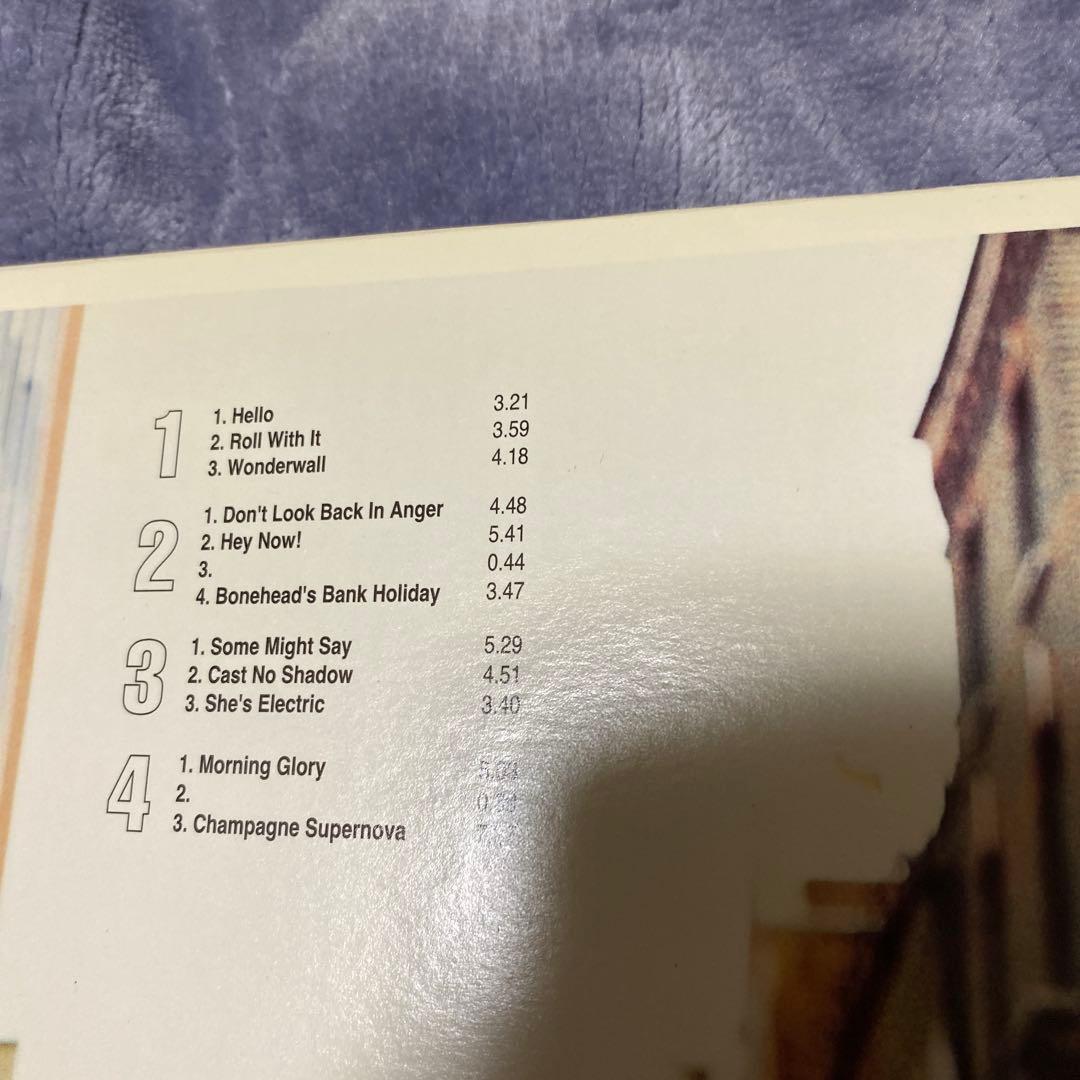 洋楽 oasis (what's the story) morning glory?