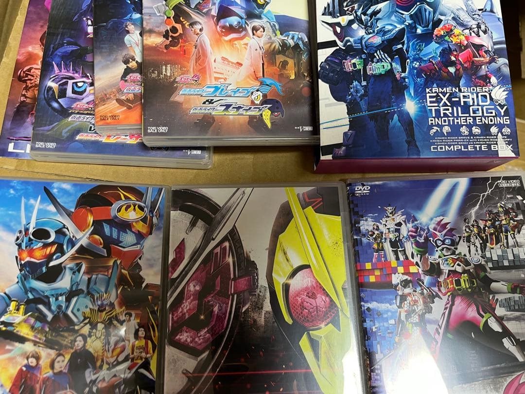 セル版　劇場内　仮面ライダーなど dvd セット　33本