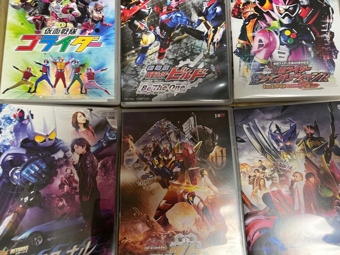 セル版　劇場内　仮面ライダーなど dvd セット　33本