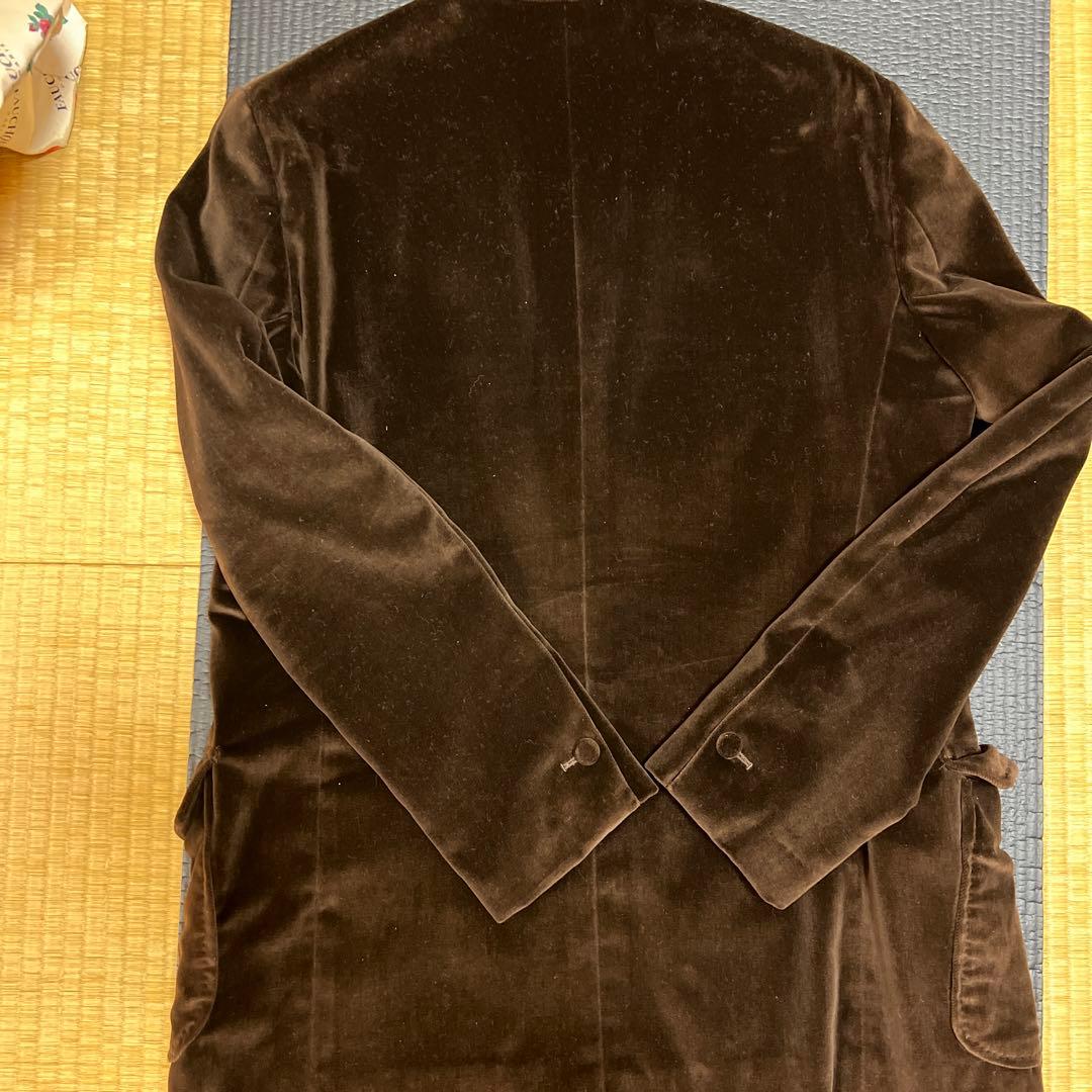 godard haberdashery ブラウン ベルベットジャケット