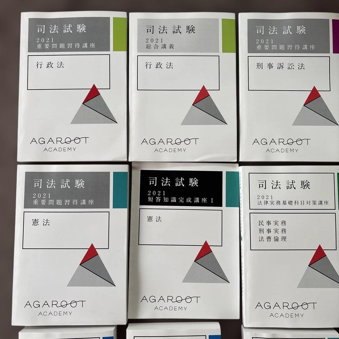 2021 短答知識完成講座Ⅱ 民事訴訟法(上)(下) アガルート司法試験テキスト