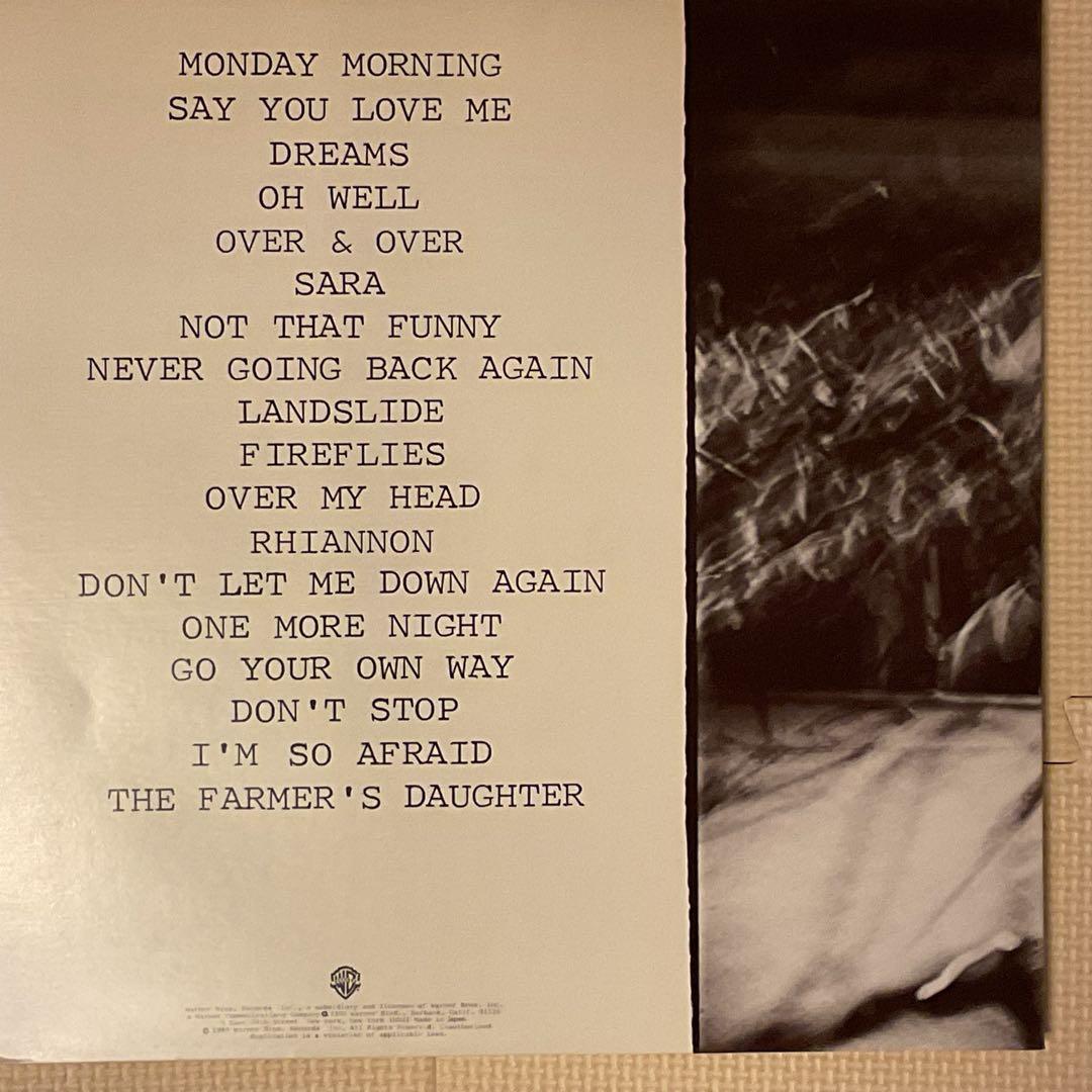 Fleetwood Mac Live レコード（2枚組）&写真集