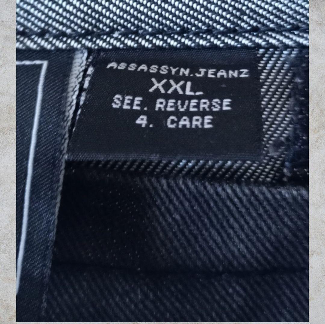 ASSASSYN JEANZ シルバーグレー メタリックジャケット