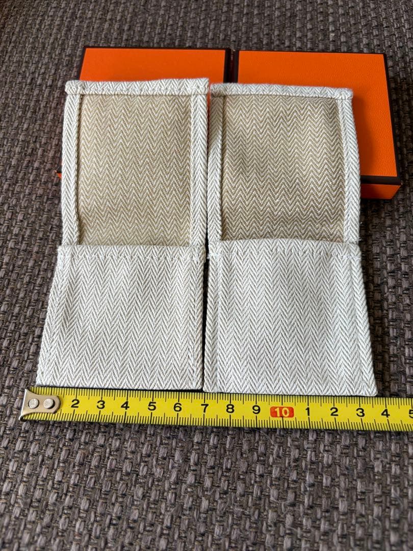 正規品　極美品 エルメス空箱 保存袋アクセサリー入り　2セット