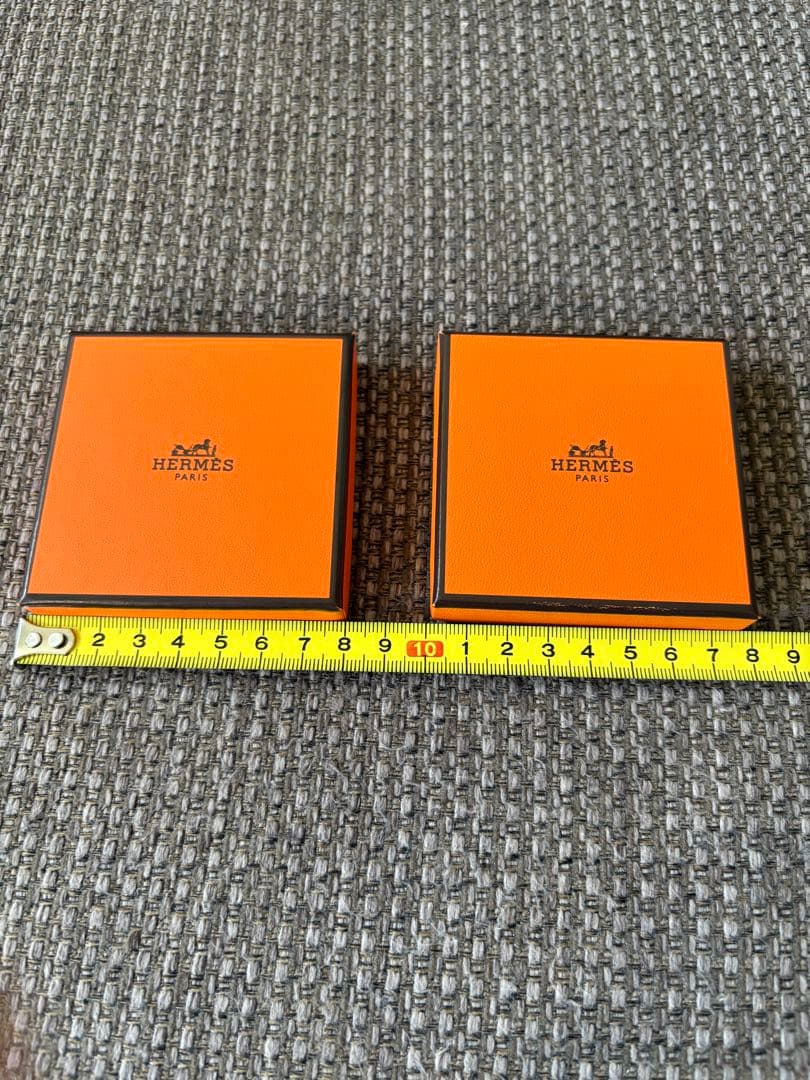 正規品　極美品 エルメス空箱 保存袋アクセサリー入り　2セット